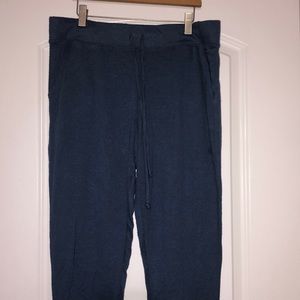 Blue PINK stretchy sweatpants! So soft!